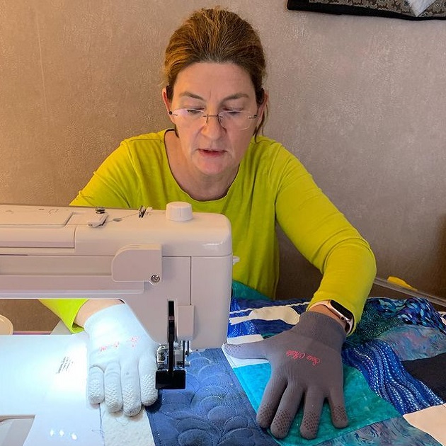 Mme Marotine Claire Patchwork quilting et couture Marne